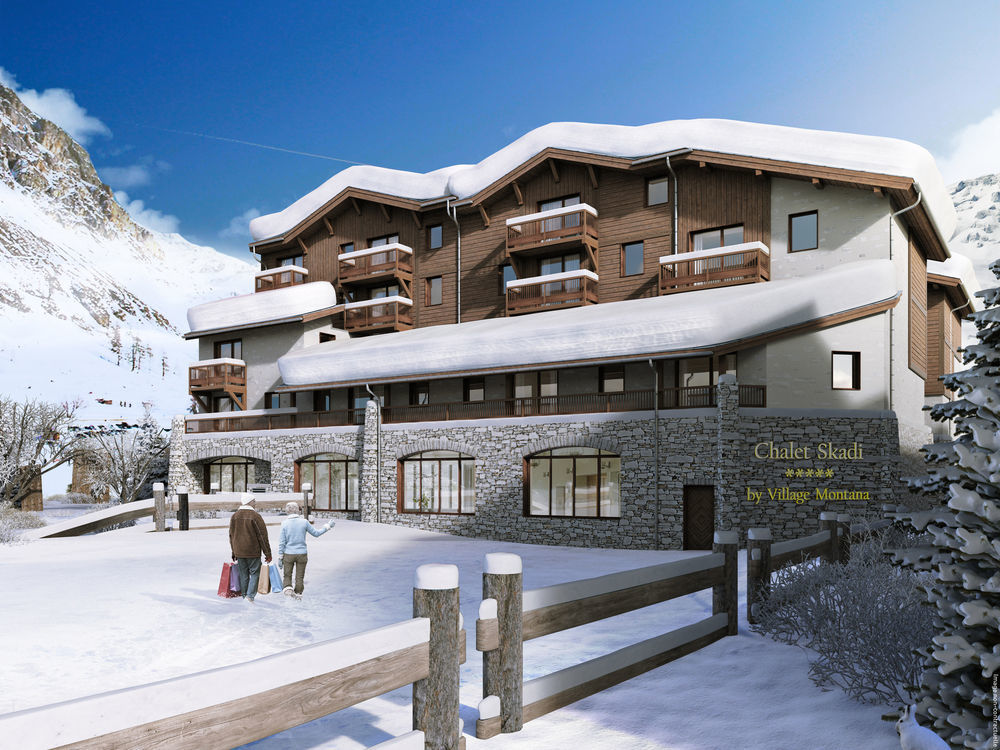 Hotel Chalet Skadi Val-dʼIsère Exterior foto