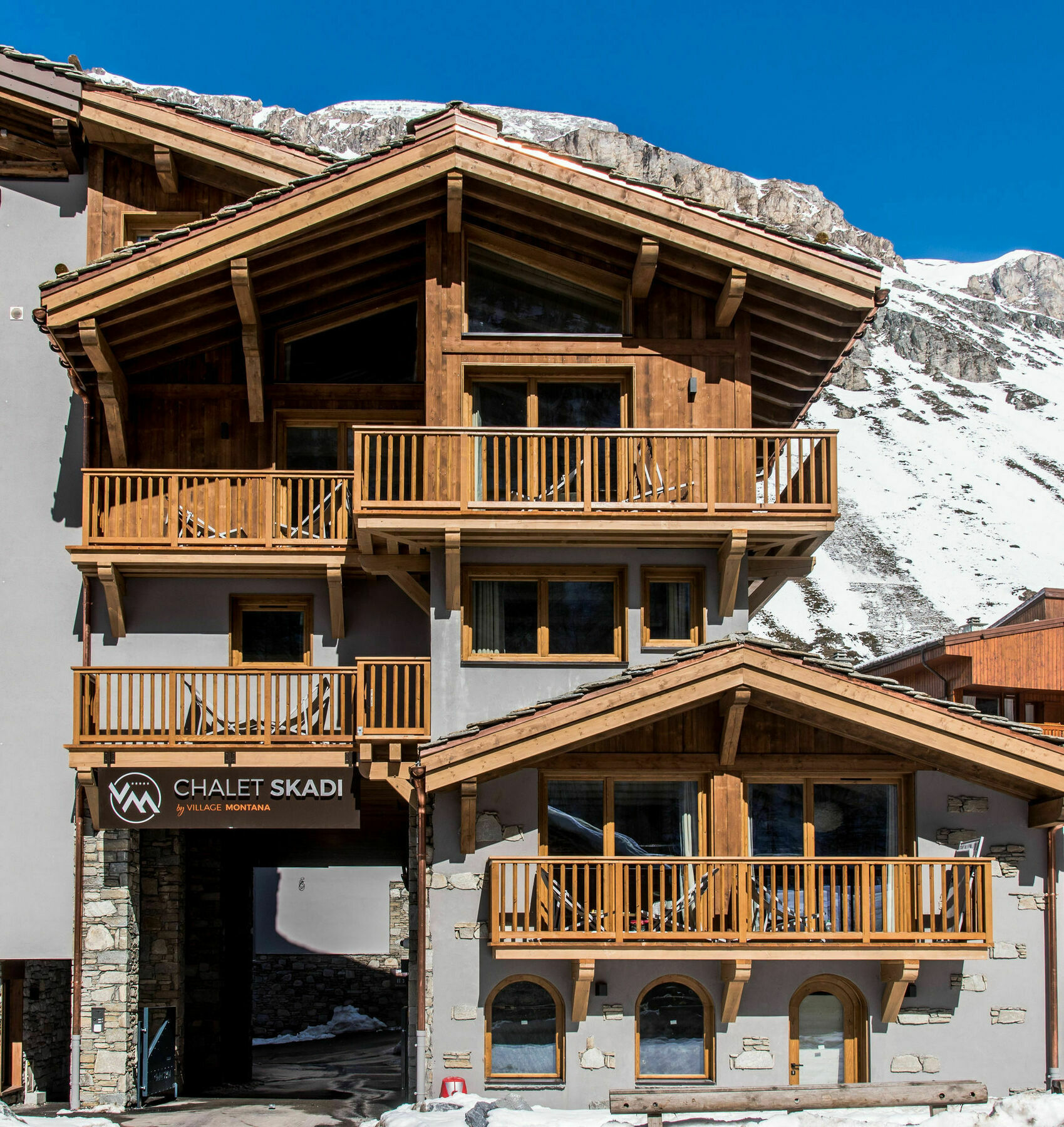 Hotel Chalet Skadi Val-dʼIsère Exterior foto